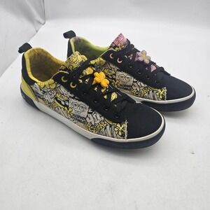 Ground Up Shoes Mens Size 11.5 Multicolor SpongeBob Patrick Canvas Cartoon